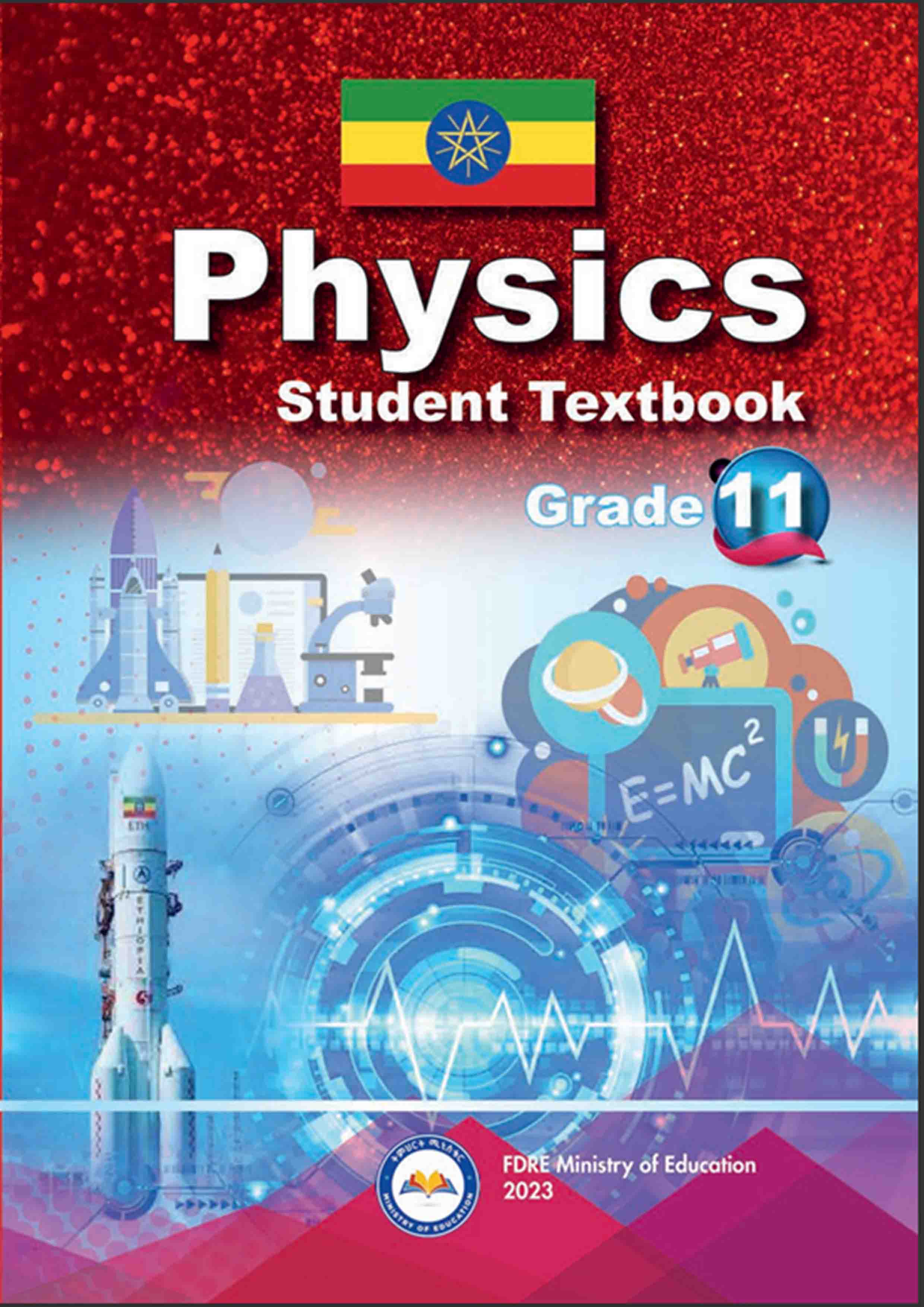 Grade 11 Physics textbook coverpage